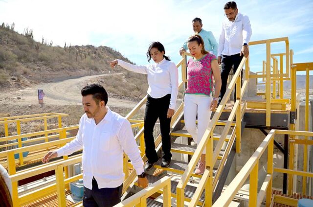 Supervisan titular de CONAGUA y Milena